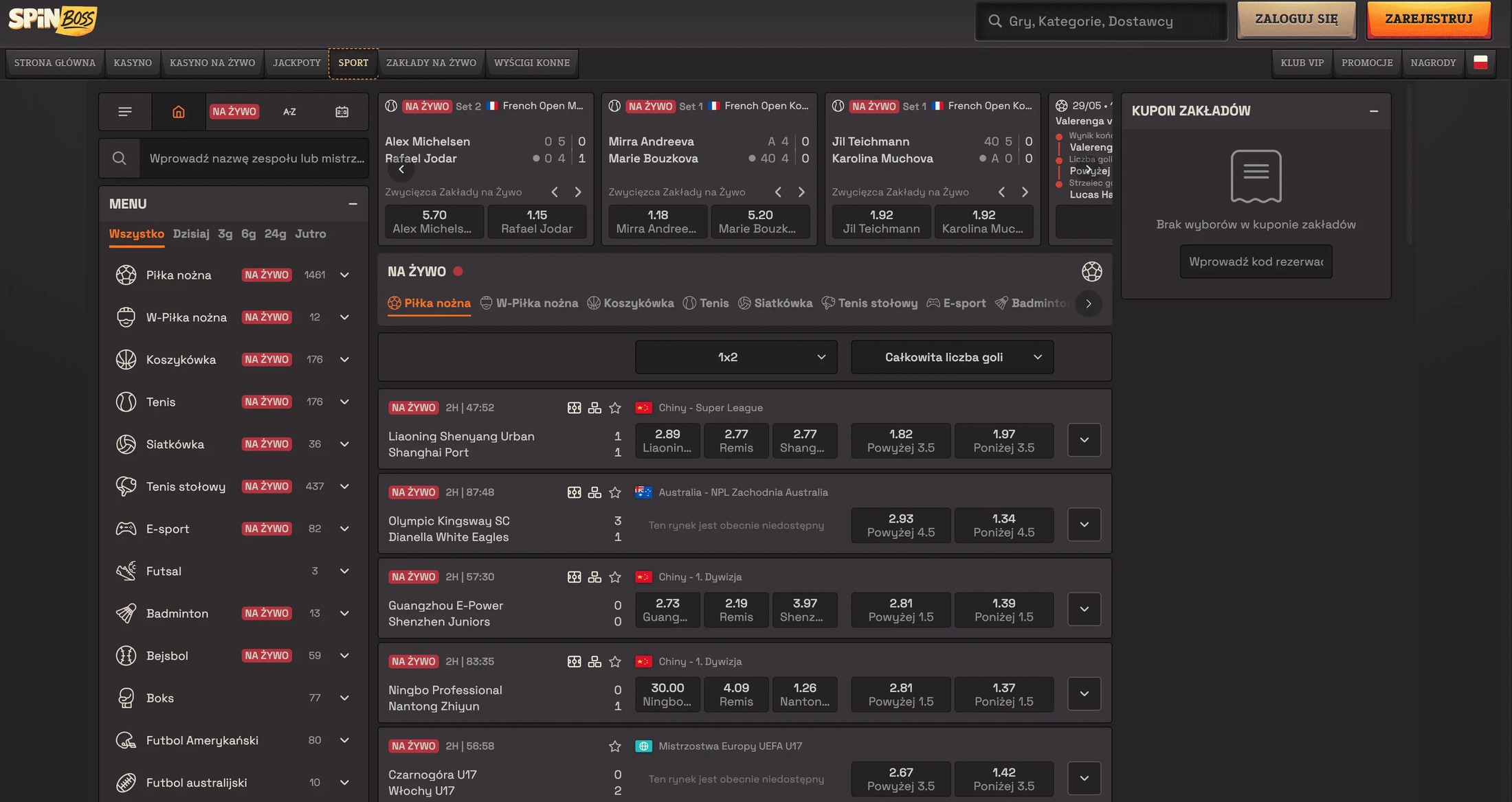 Jogos SpinBoss
